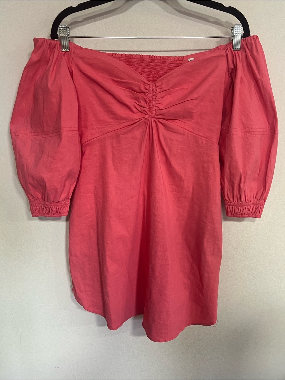 ALC Mila Off Shoulder Linen Blend Mini Dress - Picture 3 of 16